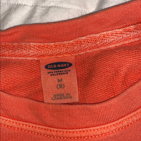 Old Navy kids coral long sleeve shirts. Size M - Picture 2 of 3